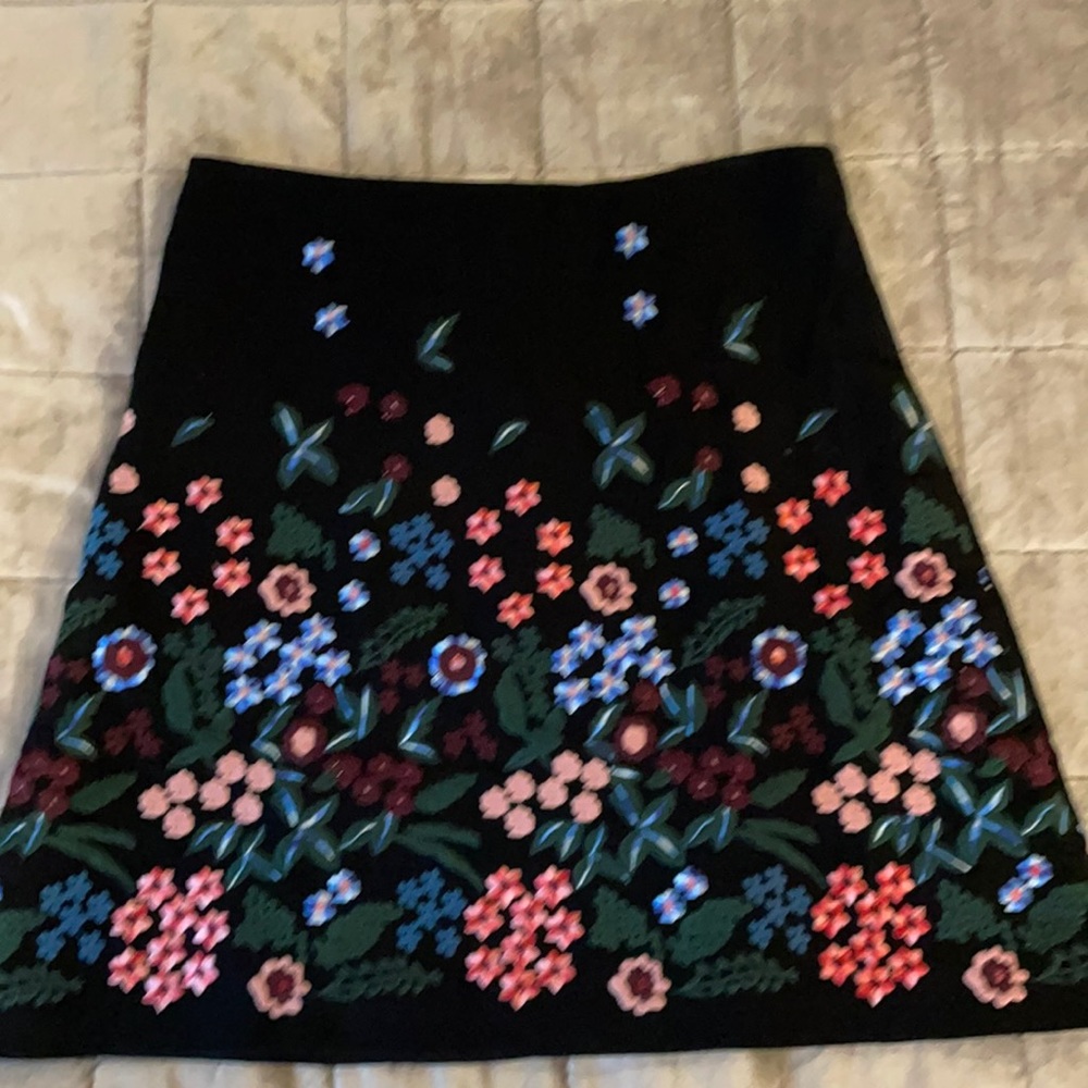 Zara Embroidered Skirt